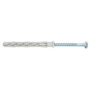 Дюбель фасадный KPR-PIKE 8x100К с шестигранным шурупом, нейлон, Wkret-met